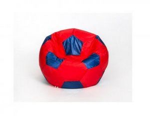 Кресло-мешок Мяч малый красно-синее в Миассе - miass.ok-mebel.com | фото 1