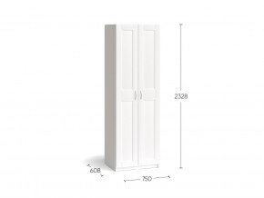 2.06.01.030.4 МАКС шкаф 2 двери 75х61х233 серый RU в Миассе - miass.ok-mebel.com | фото 4
