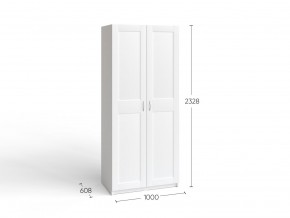 2.06.01.050.4 МАКС шкаф 2 двери 100х61х233 серый RU в Миассе - miass.ok-mebel.com | фото 4