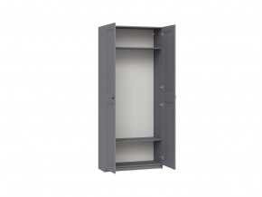 2.06.01.060.4 МАКС шкаф 2 двери 100х38х233 серый RU в Миассе - miass.ok-mebel.com | фото 2