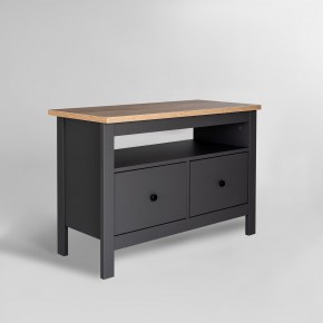 2.08.03.080.15 САГА тумба 2 ящика серая/ясень RU в Миассе - miass.ok-mebel.com | фото