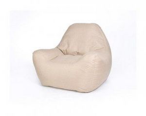 Бескаркасное кресло Эдем песочное в Миассе - miass.ok-mebel.com | фото 2