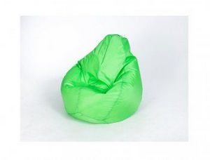 Кресло-мешок Груша среднее зеленое в Миассе - miass.ok-mebel.com | фото 1