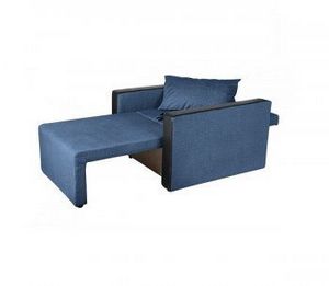 Кресло-кровать Милена с подлокотниками Синий в Миассе - miass.ok-mebel.com | фото 3