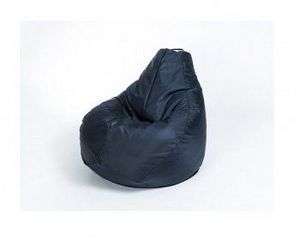 Кресло-мешок Груша малое черное в Миассе - miass.ok-mebel.com | фото 1