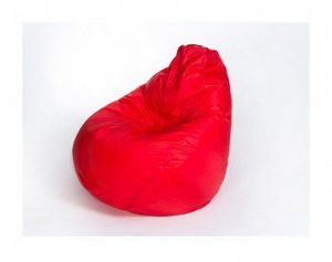 Кресло мешок Груша малое красное в Миассе - miass.ok-mebel.com | фото 1
