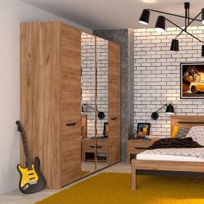 АФИНА А11а Шкаф для одежды (крафт) в Миассе - miass.ok-mebel.com | фото 2