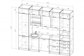 АНТИКА Кухонный гарнитур Экстра 5 (3000 мм) в Миассе - miass.ok-mebel.com | фото 2