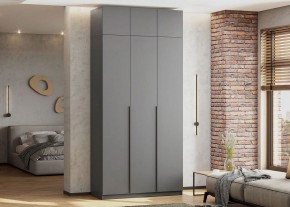 Антресоль 1200 «ШК-5» Графит серый в Миассе - miass.ok-mebel.com | фото 4
