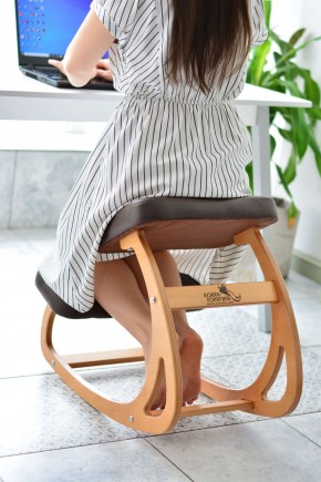 Балансирующий коленный стул Конёк Горбунёк (Сандал) в Миассе - miass.ok-mebel.com | фото 3