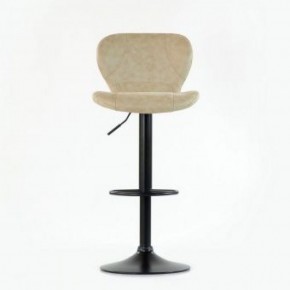 Барный стул Barneo N-86 Time / Black / VPU Beige Vintage PK970-1 в Миассе - miass.ok-mebel.com | фото 2