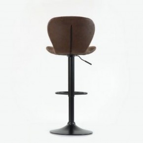 Барный стул Barneo N-86 Time / Black / VPU Brown Vintage коричневый винтаж PK970-18 в Миассе - miass.ok-mebel.com | фото 2