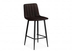 Барный стул Дани коричневый / черный в Миассе - miass.ok-mebel.com | фото 1