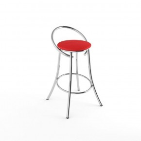 Барный стул Фуриант красный матовый-803м в Миассе - miass.ok-mebel.com | фото