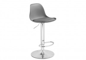 Барный стул Soft gray / chrome в Миассе - miass.ok-mebel.com | фото