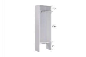 БАСКО Прихожая К2 (белое дерево) в Миассе - miass.ok-mebel.com | фото 6
