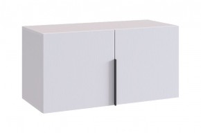 БАСКО Антресоль двухдверная L800 (белое дерево) в Миассе - miass.ok-mebel.com | фото