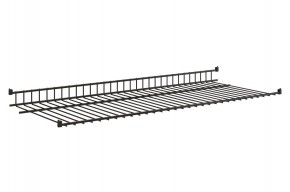 БАСКО Полка сотовая L800 (черный муар) в Миассе - miass.ok-mebel.com | фото