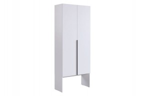 БАСКО Шкаф двухдверный L800 (белое дерево) в Миассе - miass.ok-mebel.com | фото