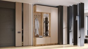 БАВАРИЯ Прихожая (дуб вотан/кашемир) в Миассе - miass.ok-mebel.com | фото