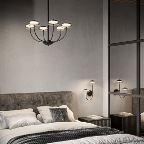 Бра Eurosvet Fungo 50388/2 LED черный в Миассе - miass.ok-mebel.com | фото 2