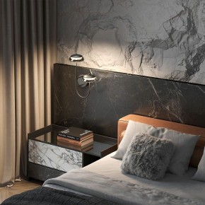 Бра Eurosvet Fungo 50388/2 LED черный в Миассе - miass.ok-mebel.com | фото 4