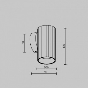 Бра Maytoni Calipso C106WL-01-GU10-BS в Миассе - miass.ok-mebel.com | фото 6