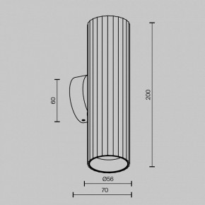 Бра Maytoni Calipso C106WL-02-GU10-BS в Миассе - miass.ok-mebel.com | фото 8