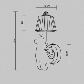 Бра Maytoni Senor Alpaca MOD377WL-L6W3K в Миассе - miass.ok-mebel.com | фото 9