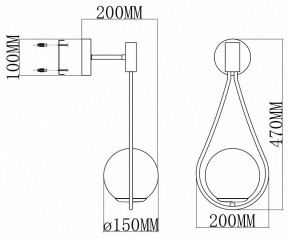 Бра Moderli Barocco V11574-1W в Миассе - miass.ok-mebel.com | фото 8