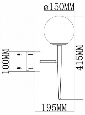 Бра Moderli Scrumbel V11562-1W в Миассе - miass.ok-mebel.com | фото 6