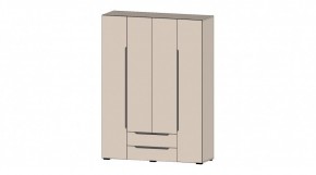 БРИТАНА Шкаф 4х створчатый (кашемир) в Миассе - miass.ok-mebel.com | фото