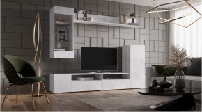 ДАЛЛАС Гостиная (модульная) цемент светлый в Миассе - miass.ok-mebel.com | фото