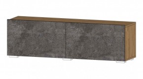 ДАЛЛАС Тумба ТВ - 02 (цемент темный) в Миассе - miass.ok-mebel.com | фото