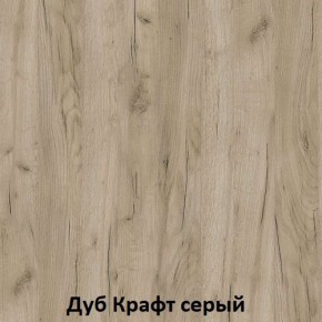ДАРЬЯ Шкаф (Крафт серый/Крафт белый) гостиная в Миассе - miass.ok-mebel.com | фото 2