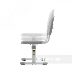 Комплект парта + стул трансформеры Cantare Grey в Миассе - miass.ok-mebel.com | фото 6