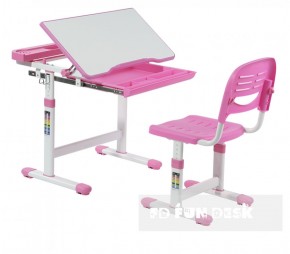 Комплект парта + стул трансформеры Cantare Pink в Миассе - miass.ok-mebel.com | фото