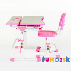 Парта-трансформер + стул Lavoro Pink в Миассе - miass.ok-mebel.com | фото 5
