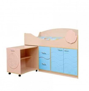 Набор мебели для детской Юниор -12.2 (700*1860) МДФ матовый в Миассе - miass.ok-mebel.com | фото 4