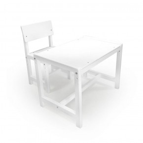 Детский растущий комплект стол и стул Я САМ "Лофт" (Белый, Белый) в Миассе - miass.ok-mebel.com | фото