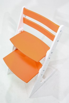 Детский растущий стул Конёк Горбунёк Комфорт ( Бело-оранжевый) в Миассе - miass.ok-mebel.com | фото 7
