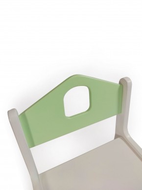 Детский растущий стул Я САМ "Домик" 2РГ (Зеленый) в Миассе - miass.ok-mebel.com | фото 1