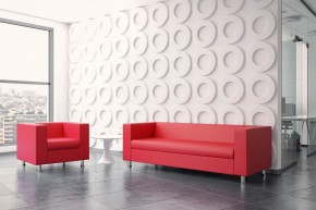 Диван двухместный Алекто Consul натуральная кожа в Миассе - miass.ok-mebel.com | фото 6