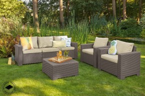 Диван Калифорния 3-х местный (California 2 Sofa), капучино в Миассе - miass.ok-mebel.com | фото 3