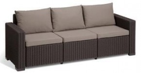 Диван Калифорния 3-х местный (California 3 Sofa), коричневый в Миассе - miass.ok-mebel.com | фото 2