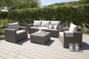 Диван Калифорния 3-х местный (California 3 Sofa), коричневый в Миассе - miass.ok-mebel.com | фото 3
