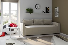 Диван-кровать Вало светло-серый, ткань рогожка в Миассе - miass.ok-mebel.com | фото 2