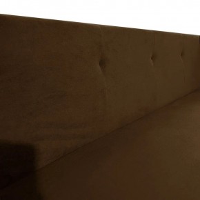 Диван Квадро Д4-ВК (велюр коричневый) 1700 в Миассе - miass.ok-mebel.com | фото 8
