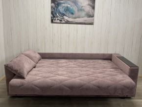 Диван Престиж-15 (НПБ+МДФ) велюр Sensey Elderberry в Миассе - miass.ok-mebel.com | фото 3