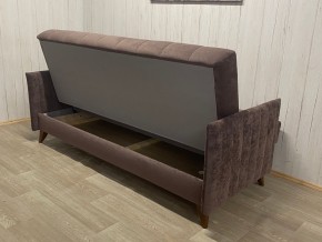 Диван Престиж-3 (НПБ) велюр Sensey dusty plum в Миассе - miass.ok-mebel.com | фото 4